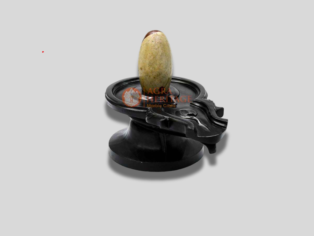 Marble Shivling Yoni Base Shiva Lingam for Sale